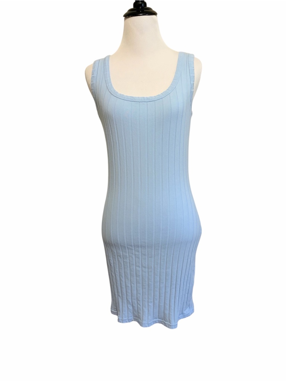 5/$30 🎈Shein large baby blue ribbed tank dress